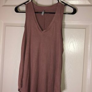 Z Supply suede feel v-neck tank